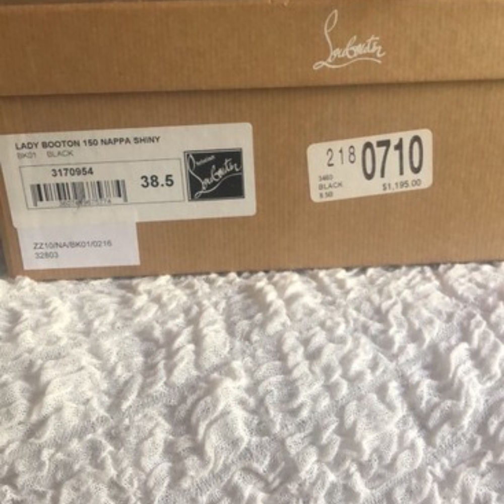 Lady Booton 150 NAPPA SHINNY CHRISTIAN LOUBOUTIN